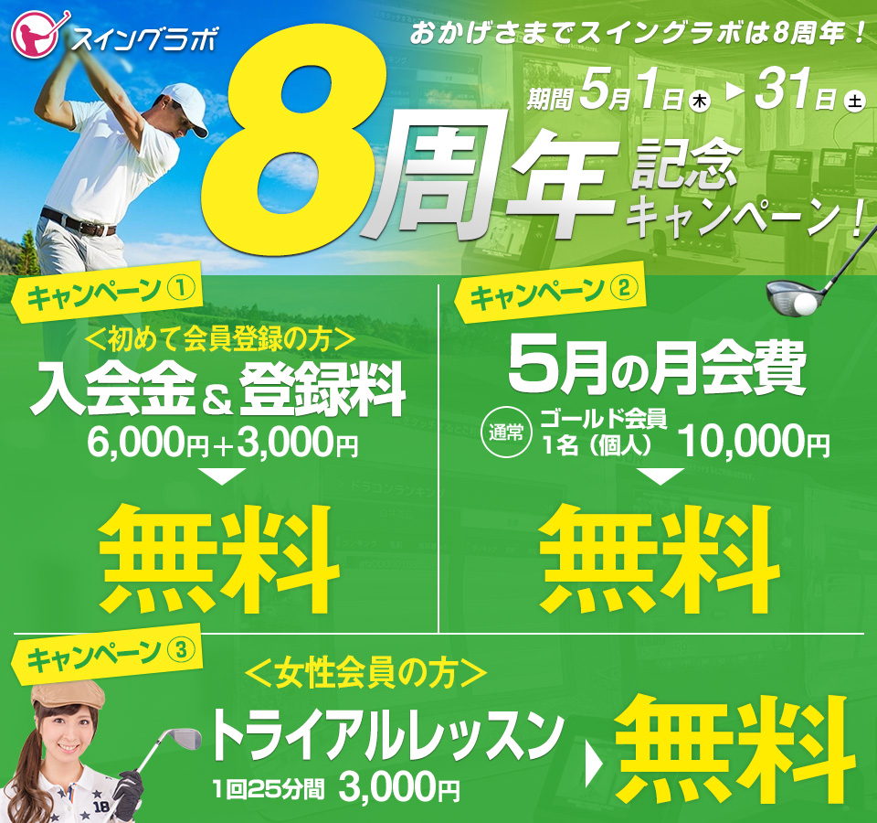 8周年記念キャンペーン